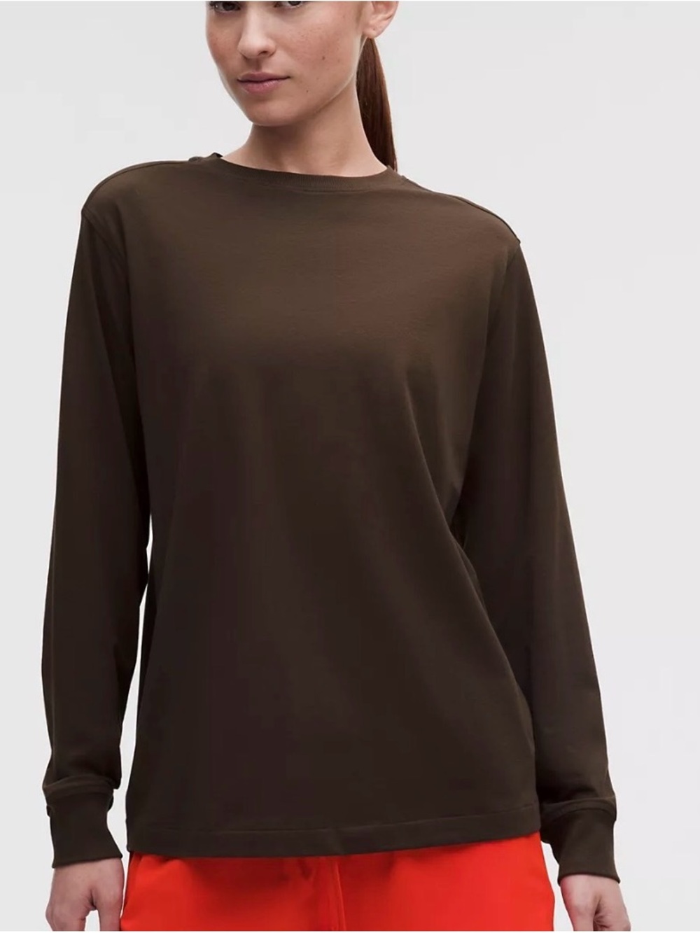 Lululemon All Yours Organic Cotton Long-Sleeve Shirt